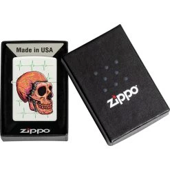 Zippo Cyber Skull Lighter -Sale Online Zippo ZO74414 add 03