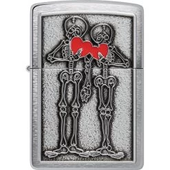 Zippo Skull Couple Lighter
