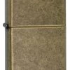 Antique Brass Zippo Lighter - ID# 201FB -Sale Online Zippo antique brass zippo lighter 41