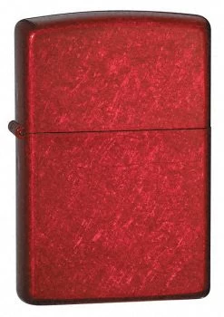 Candy Apple Red Finish Zippo Lighter - Free Engraving - ID# 21063