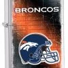 Denver Broncos NFL Brushed Chrome Zippo Lighter - ID# Z798 -Sale Online Zippo denver broncos nfl brushed chrome zippo lighter 40