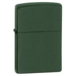 Green Matte Without Zippo Logo Zippo Lighter - ID# 221 3 Green Matte Without Zippo Logo Zippo Lighter - ID# 221
