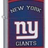 New York Giants NFL Brushed Chrome Zippo Lighter - ID# Z732 -Sale Online Zippo new york giants nfl brushed chrome zippo lighter 47