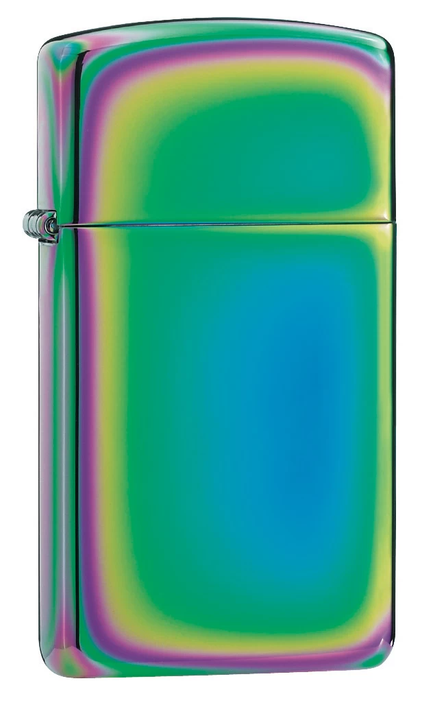 Slim Spectrum Zippo Lighter - ID# 20493 3 Slim Spectrum Zippo Lighter - ID# 20493