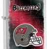 Tampa Bay Buccaneers NFL Brushed Chrome Zippo Lighter - ID# 28201