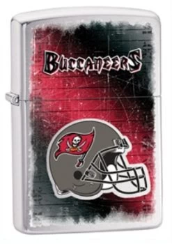 Tampa Bay Buccaneers NFL Brushed Chrome Zippo Lighter - ID# 28201