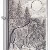 Timberwolves Emblem Brushed Chrome Zippo Lighter - ID# 20855 -Sale Online Zippo timberwolves emblem brushed chrome zippo lighter 39