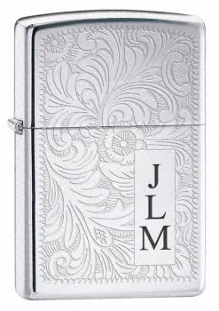 Venetian High Polish Chrome Zippo LighteP